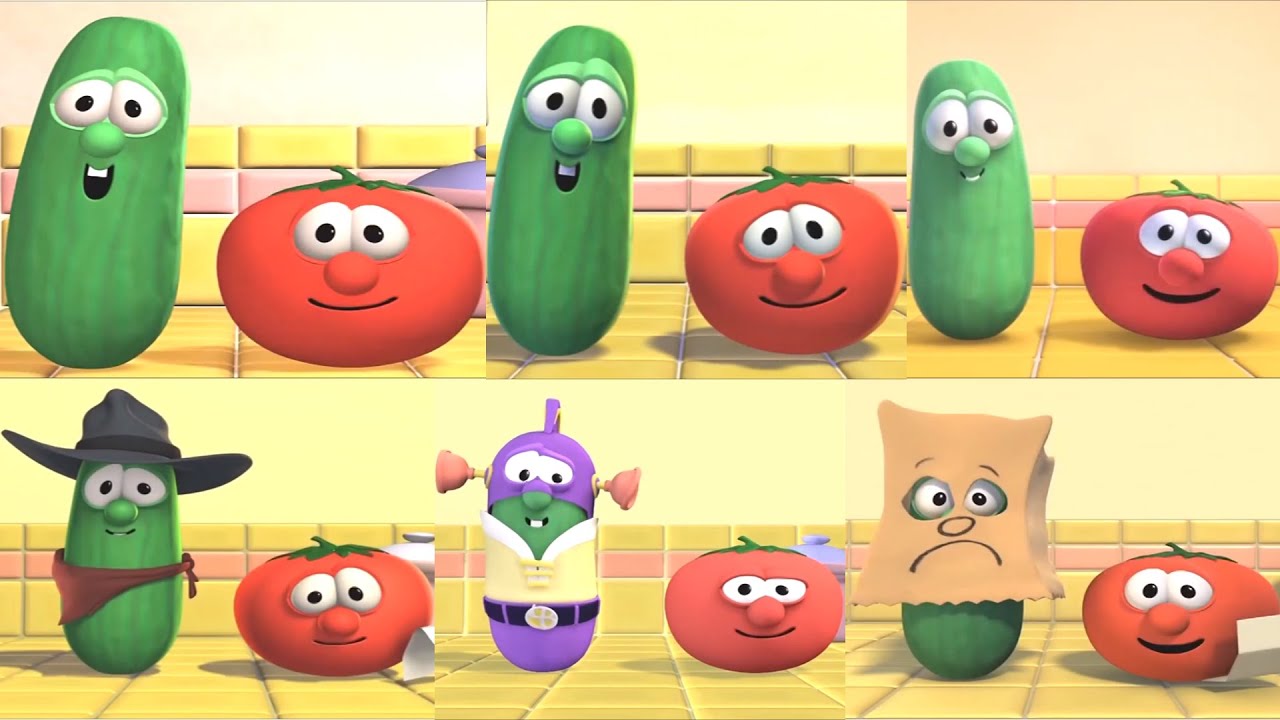All 2000s VeggieTales Countertop Scenes HD YouTube