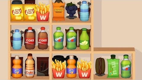 Goods Puzzle Sort Challenge Level 21 Game Walkthrough || Goods Puzzle Sort Match Game