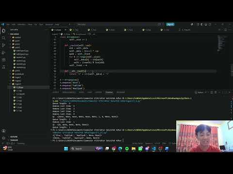 PART 3(3): CARA MENGHILANGKAN "NONE" PADA OUTPUT QUEUE PYTHON - STRUKTUR DATA