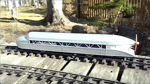 Gauge one Rail Zeppelin