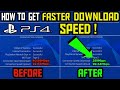 *WORKING* How to Download Games Faster On PS4!! 2020