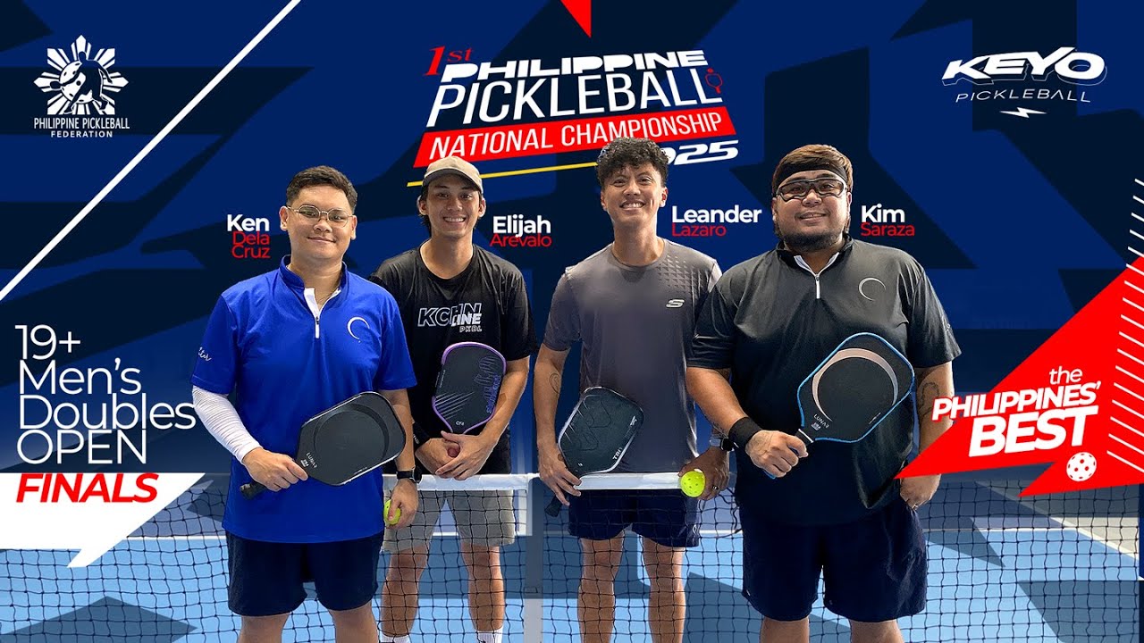 Top pros play for gold🥇The Philippines' BEST Men's pickleball players - Leander/Kim vs Ken/Elijah