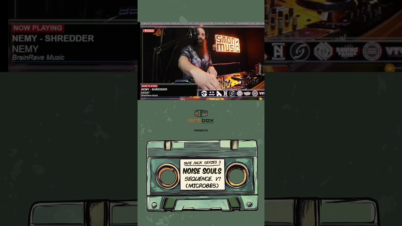 Watch Big up @StonxMusic for the play. Noise Souls "Sequence v1 (Microbes)" Out Now bit.ly/sequencev1 on YouTube Watch Big up @StonxMusic for the play. Noise Souls "Sequence v1 (Microbes)" Out Now bit.ly/sequencev1 on YouTube