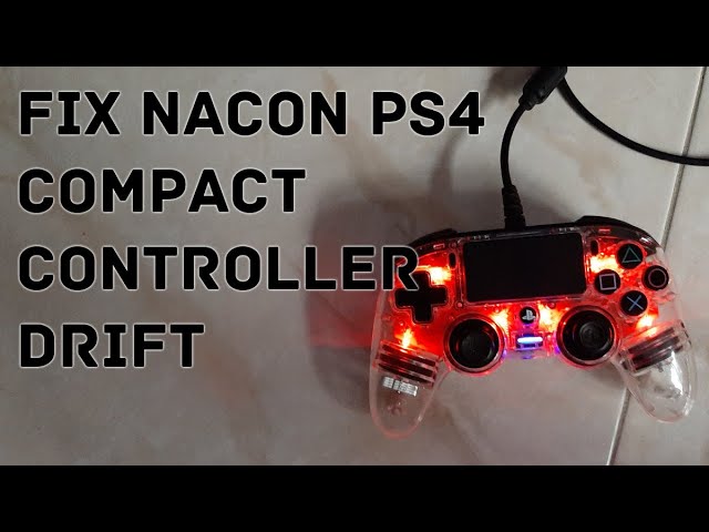 Nacon PS4 Compact Controller fix #fix - YouTube