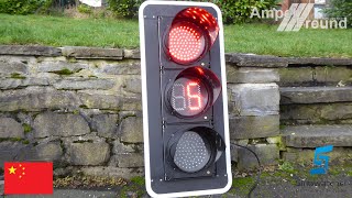 Sinowatcher Technology China Hightech Led Vehicle Traffic Light With Countdown Ø200