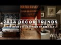 Top 5 home decor trends for 2024  2024 interior design  home decor trends