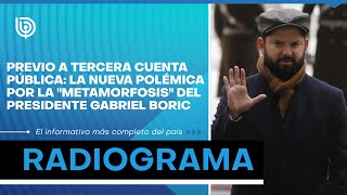 Previo a tercera Cuenta Pública: la nueva polémica por la "metamorfosis" del Presidente Boric