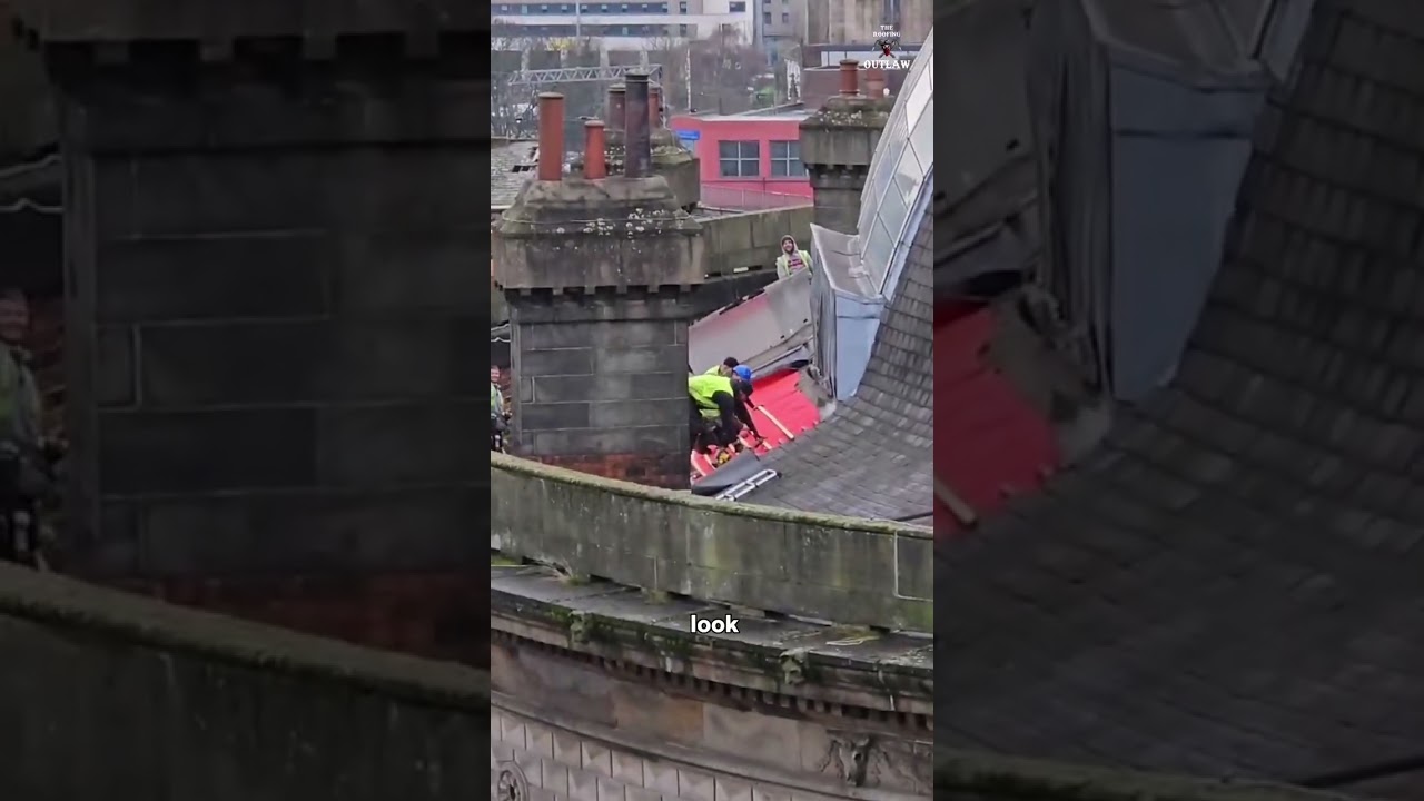 Admiring The Roofs Of Leeds City Centre