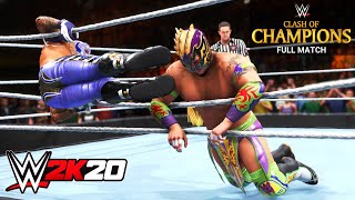 WWE 2K20 | Rey Mysterio vs Kalisto | WWE Cruiserweight Championship | WWE Clash Of Champions