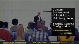 Oracle Fusion SCM Training | Custom Procurement Roles & User Role Assignment