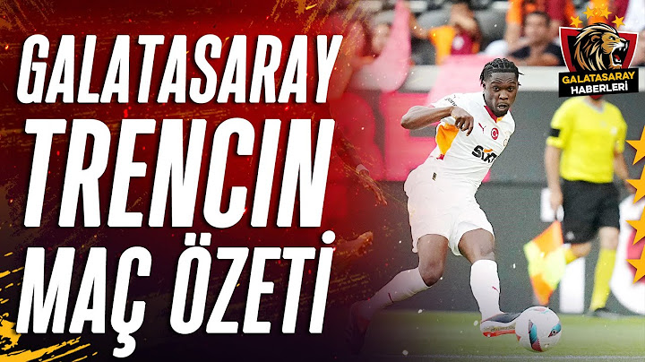 Galatasaray 4 -1 Trencin  | GENİŞ ÖZET | Hazırlık Maçı | 18.07.2024