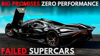 10 Most Disappointing Supercars That Failed to Deliver