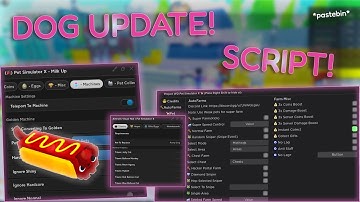 🦴UPDATE ROBLOX Pet Simulator X PSX Script GUI Auto Farm, Instant Eggs! Pastebin