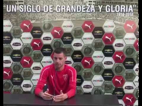 Rueda de prensa Adrián Gabbarini nacional b