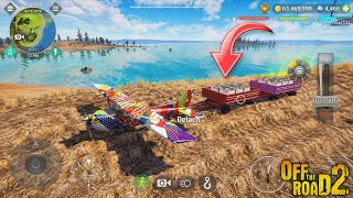 Can This Plane Deliver Stones Via Road In OTR2 | Off The Road 2 Android Game Play HD screenshot 3