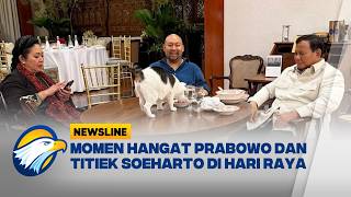 Presiden Prabowo Subianto dan Titiek Soeharto Rayakan Idul Fitri Bersama Keluarga - Newsline