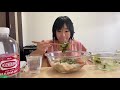 【禁酒1日目ごはん】酢の物大盛り（笑）ふるる冷麺w