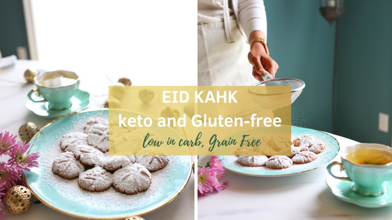 Kahk Gluten Free and Keto Eid Cookies for weight loss and food