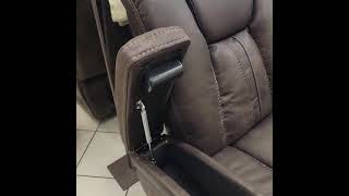 Cheers 9990M X9990BM-L3-2M-T-L Dual Reclining Sofa with Drop Down 