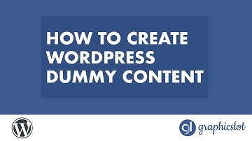 How To Create WordPress Dummy Content Using FakerPress