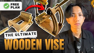 The Ultimate Modular Wooden Vise (Free Templates Included)