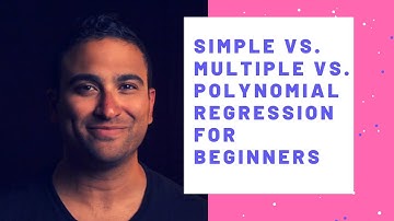 [New!] Simple Vs. Multiple Vs. Polynomial Regression | By Dr. Ry @Stemplicity