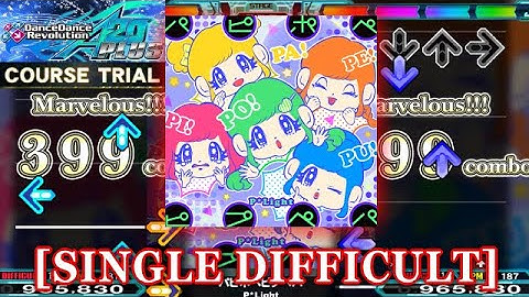 【DDR A20 PLUS】 パピポペピプペパ [SINGLE DIFFICULT] 譜面確認＋クラップ