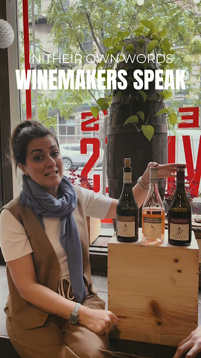 Interview with Winemaker Vanessa from Le Morette! We love us some Italian wines.