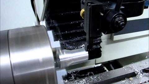 Tormach Duality Lathe Running a Part - Tormach PCNC 1100