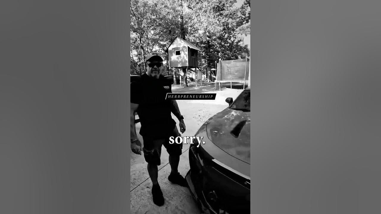 Say sorry for no reason.