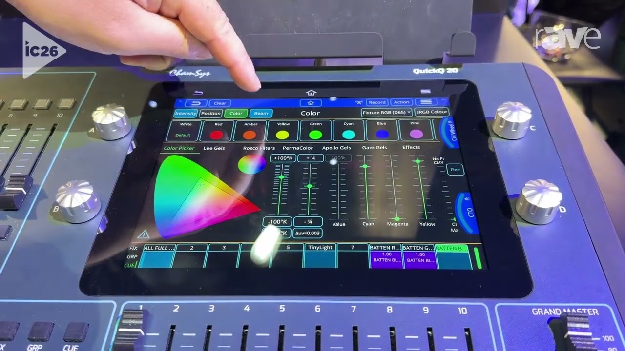 InfoComm 2026: CHAUVET (ChamSys) Presents QuickQ 20