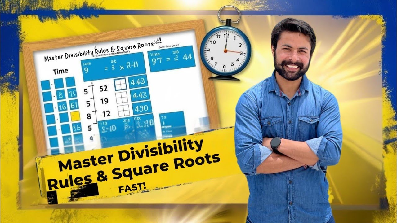 🔥 Master Divisibility Rules & Square Roots | Number System Explained ...