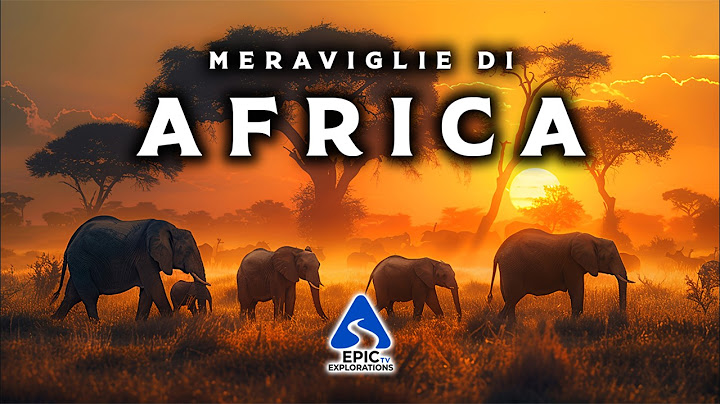 Meraviglie d'Africa | Dove Tutto è Iniziato | I Luoghi Più Incredibili dell'Africa | 4K
