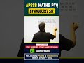 🚀 APSSB CGL/CHSL 2026 Maths by Amarjeet Sir | Complete Preparation Batch