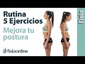 5 Ejercicios para mejorar la Postura | GUIA PARA PRINCIPIANTES