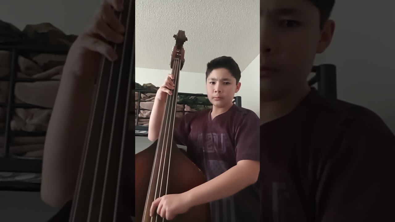 Me playing stand by me on my double bass 