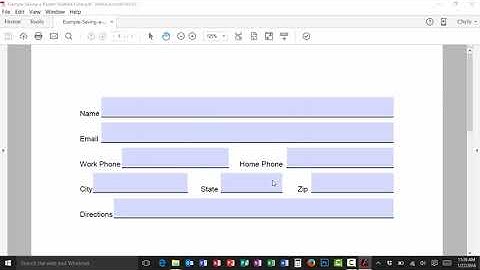 Acrobat Saving Reader Enabled Form
