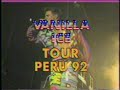 Vanilla ice  live in lima peru  1992