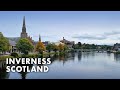 Inverness  scottish highlands walking tour  scotland 4k