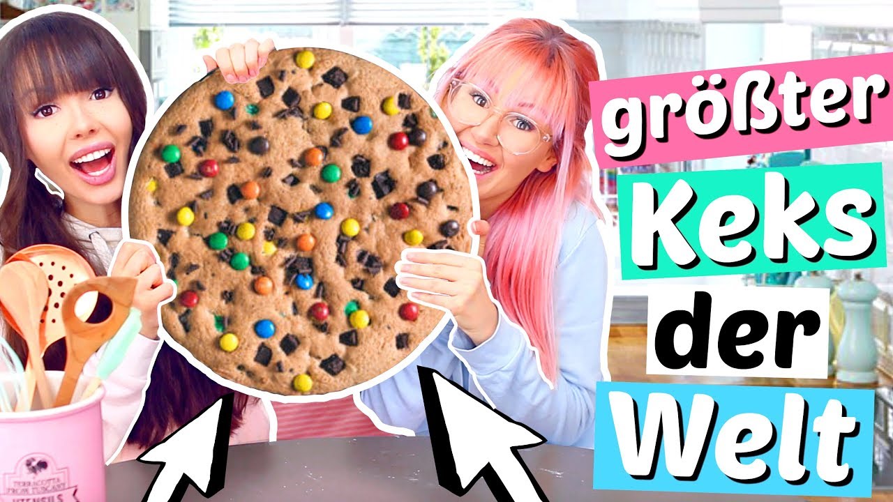 2 Irre machen den größten Keks der Welt 😱 XL DIY
