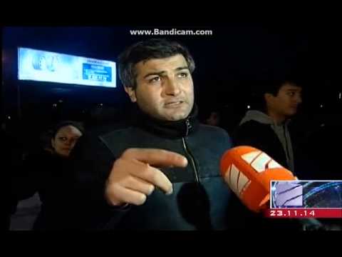 23 ნოემბერი \"თავისუფალი თაობის\" აქცია ნაც.მოძრაობის მოფისთან