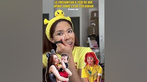 Le preguntan a Yeri de que opinas sobre lo de Fer duran 💜 #yerimua #ferduran