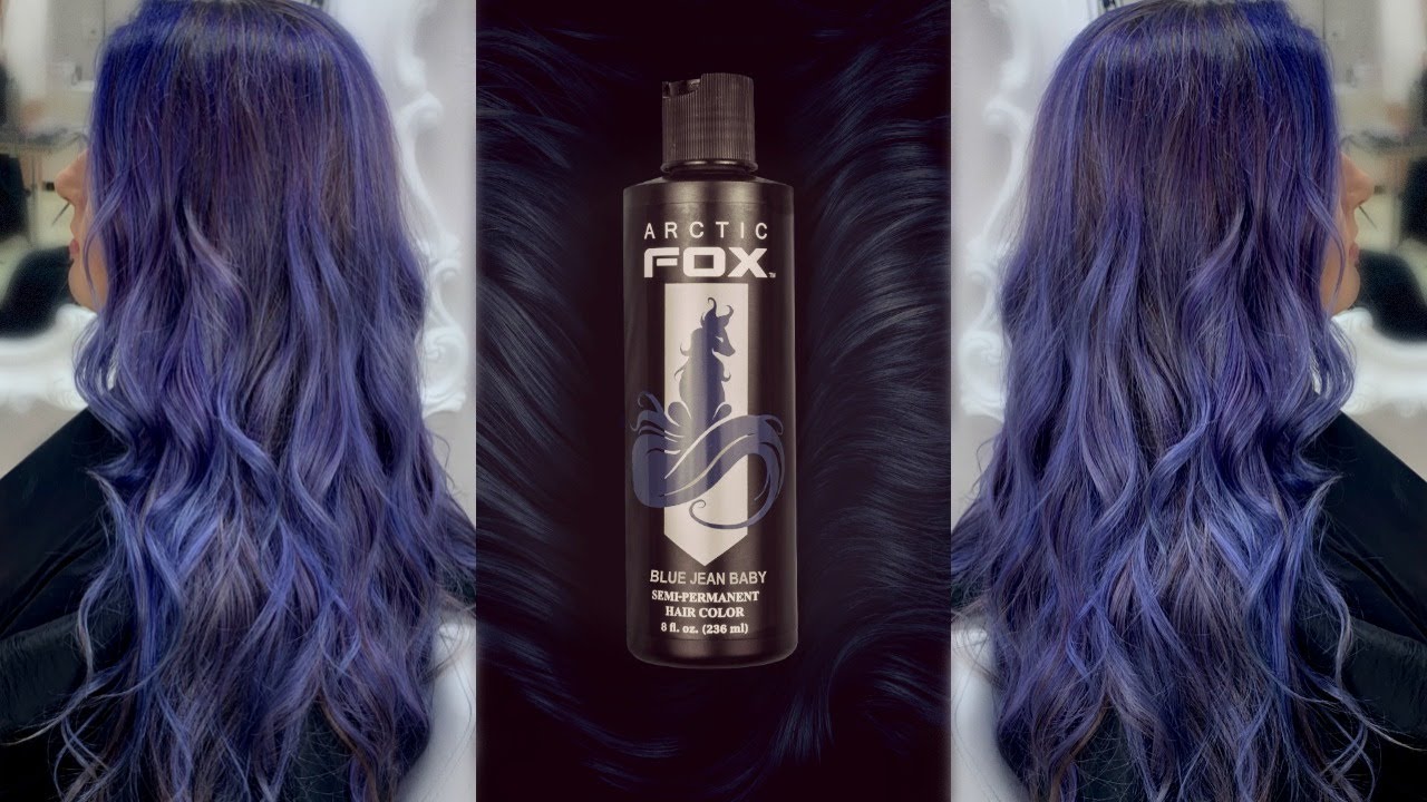 Navy Blue Hair ???? Safe Diy Color W/Arctic Fox - Youtube