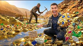 Treasure Hunters Find Golden Wonders and Diamond Crystals