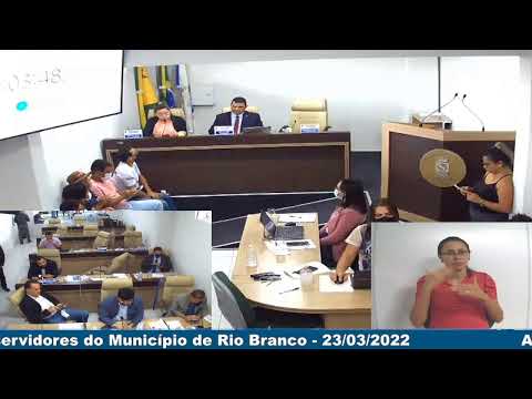 Audiência Pública - Negociação relativa ao PCCR dos servidores do Município de Rio Branco - 23/03/22
