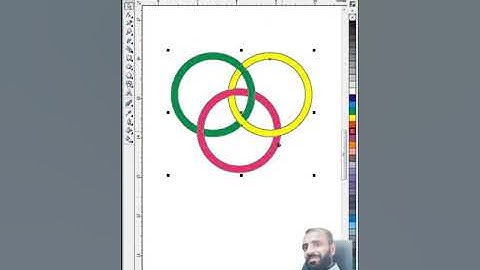 3d circle design in coreldraw,#coreldraw #3d #shortsvideo #graphicdesign #3ddesign corel, draw, Cdr,