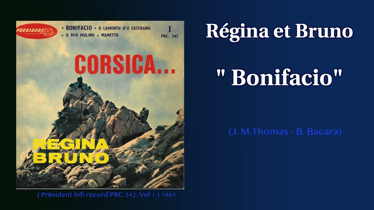 Régina et Bruno -  Bonifacio   (1961) - Corsica...Vol 1