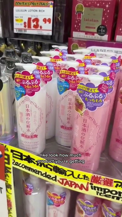 shopping for Japanese beauty products