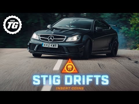 STIG DRIFTS: Mercedes-AMG C63 Black Series | Top Gear