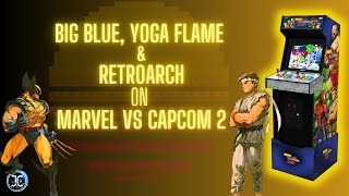 Marvel vs Capcom 2 (Arcade1Up) mod, installing Big Blue, Yoga Flame and Retroarch. #marvelvscapcom2 screenshot 5